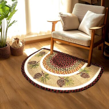 Hand-woven carpet